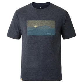 MONTBELL Men's MERINO WOOL PLUS LIGHT TEE MT SUNRISE