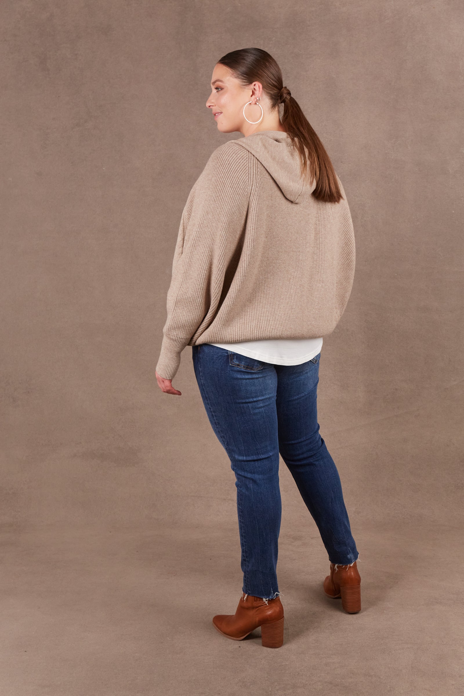 Nawi Cardigan - Barley