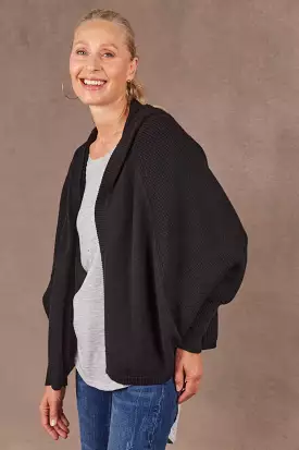 Nawi Cardigan - Ebony