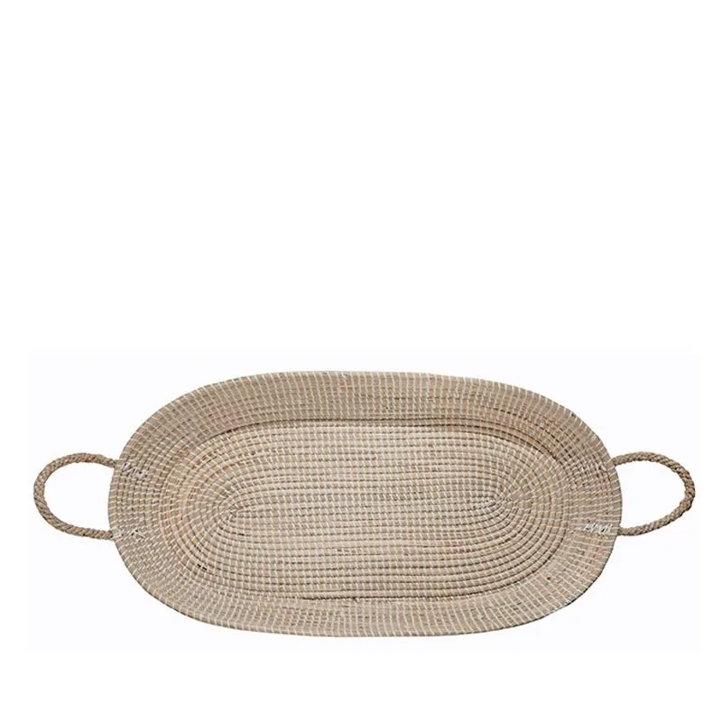 Ollie Ella Reva Seagrass Changing  Basket - Natural **Pick Up Instore Only**