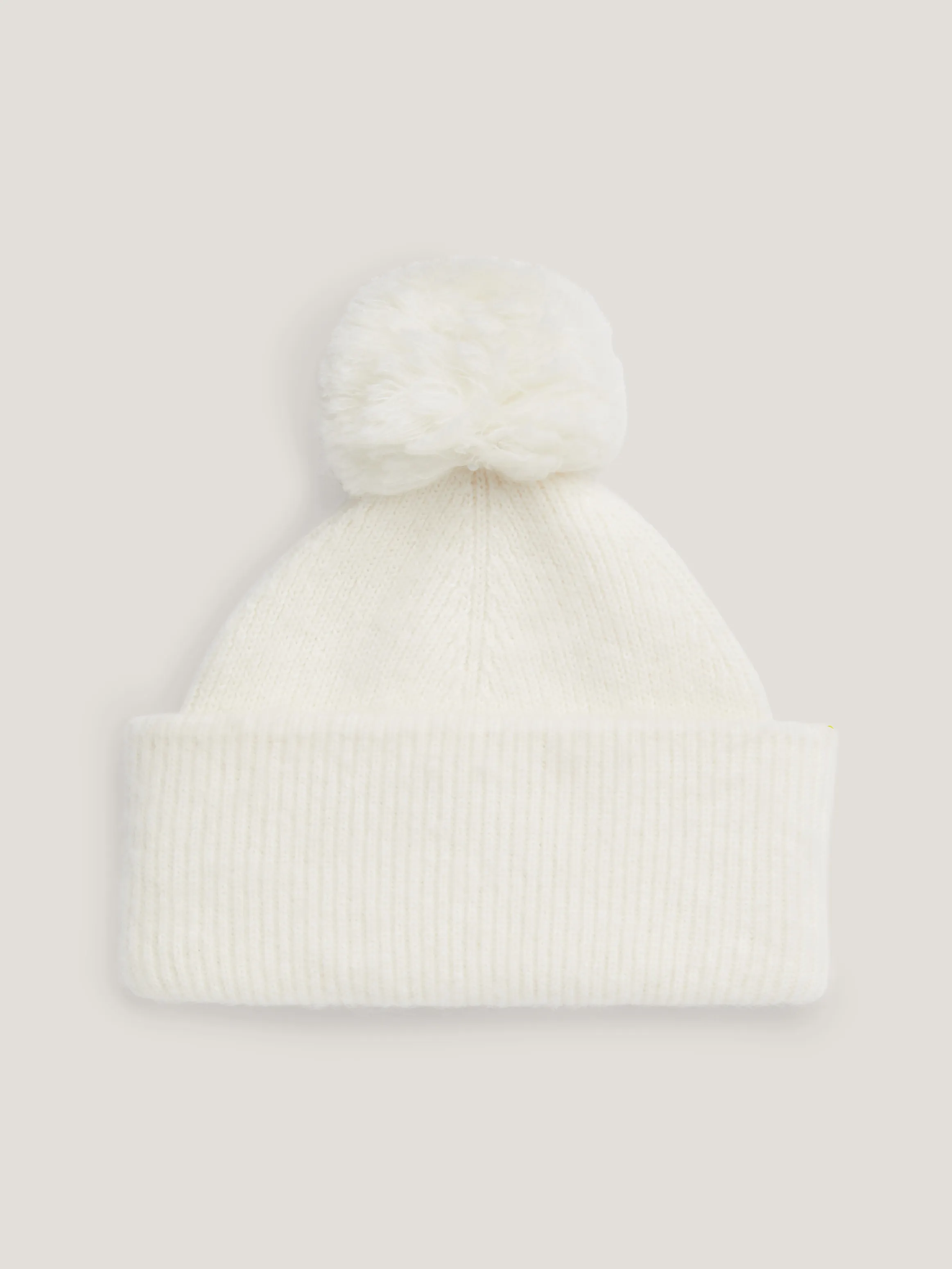 Pom Pom TH Monogram Beanie | Hats | Tommy Hilfiger