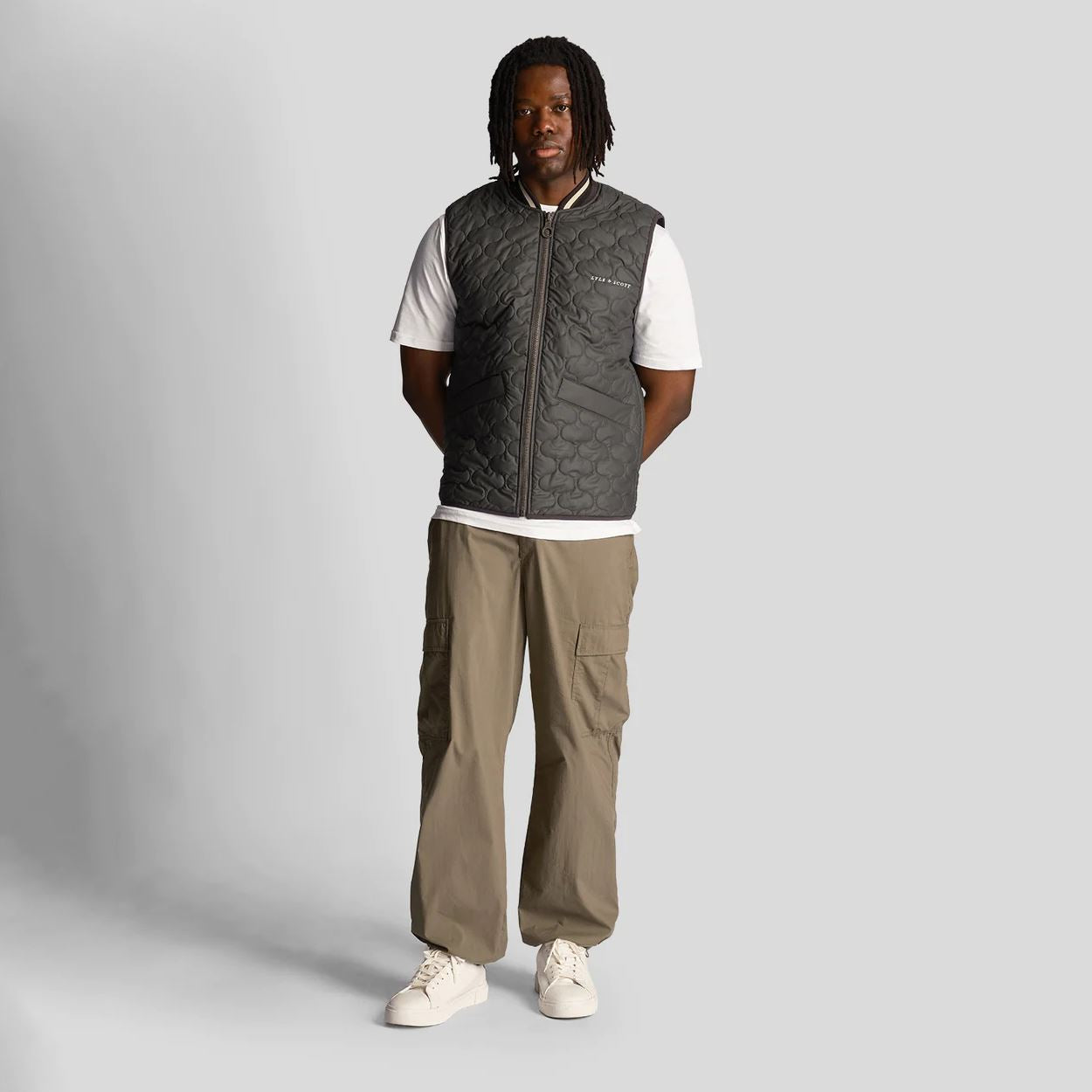 Quilted Gilet Gunmetal - SS24