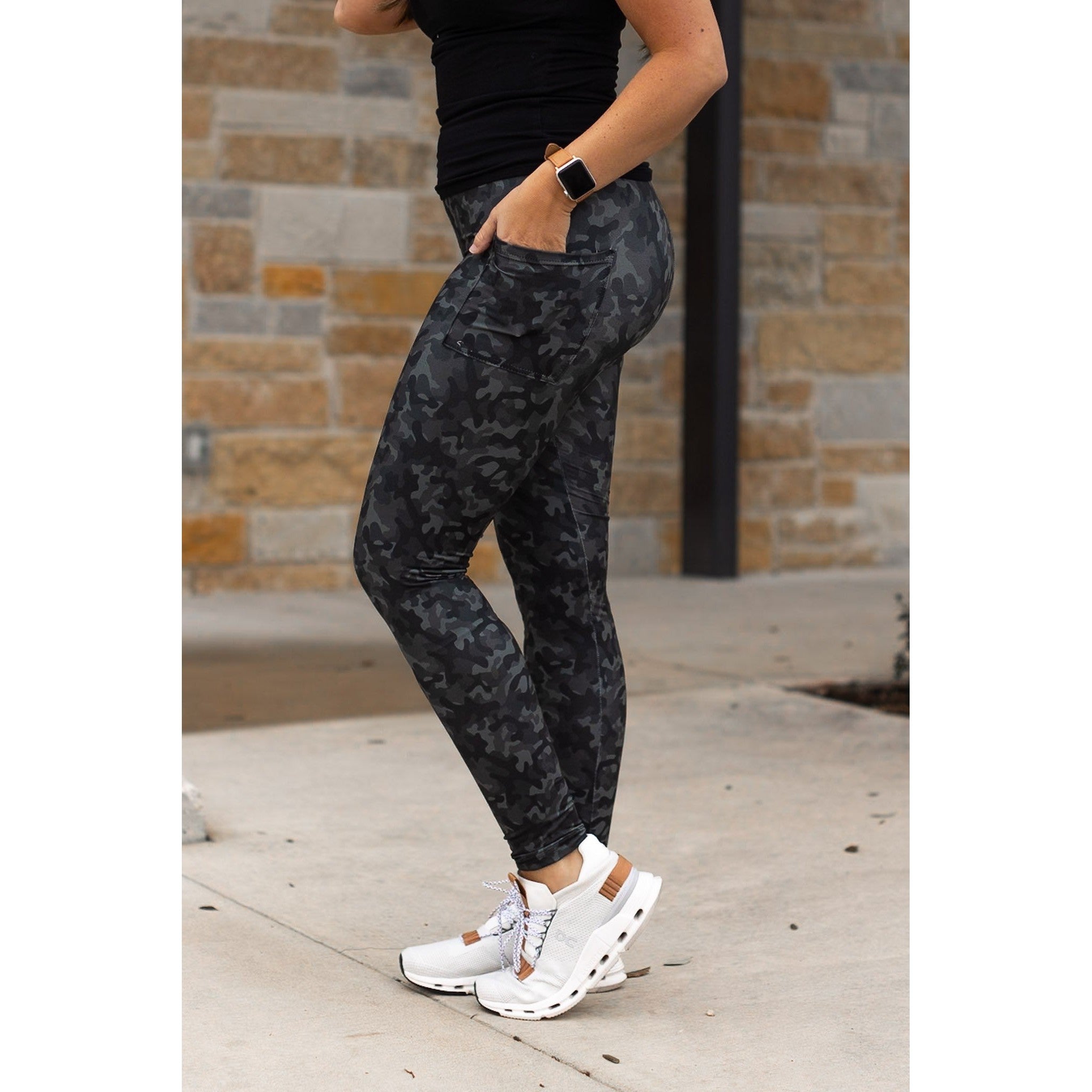 Ready to Ship | Army Camo FULL Length Leggings -  - Luxe Leggings by Julia Rose