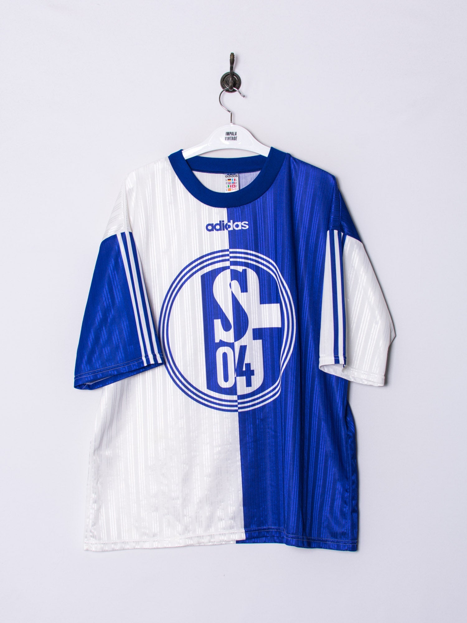 Schalke Adidas Official Football 1996/1997 Training Jersey