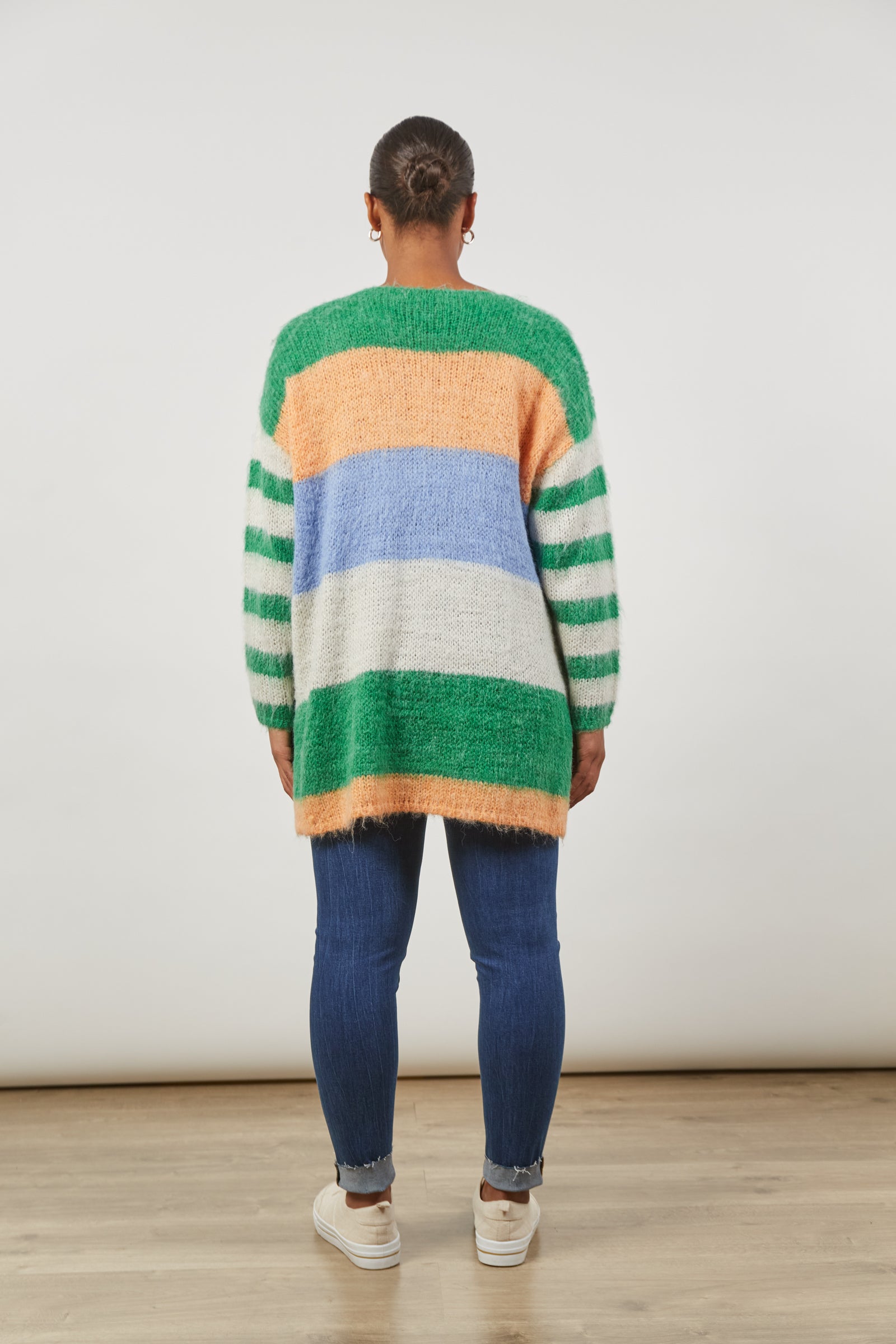 Serene Stripe Jumper - Meadow Stripe