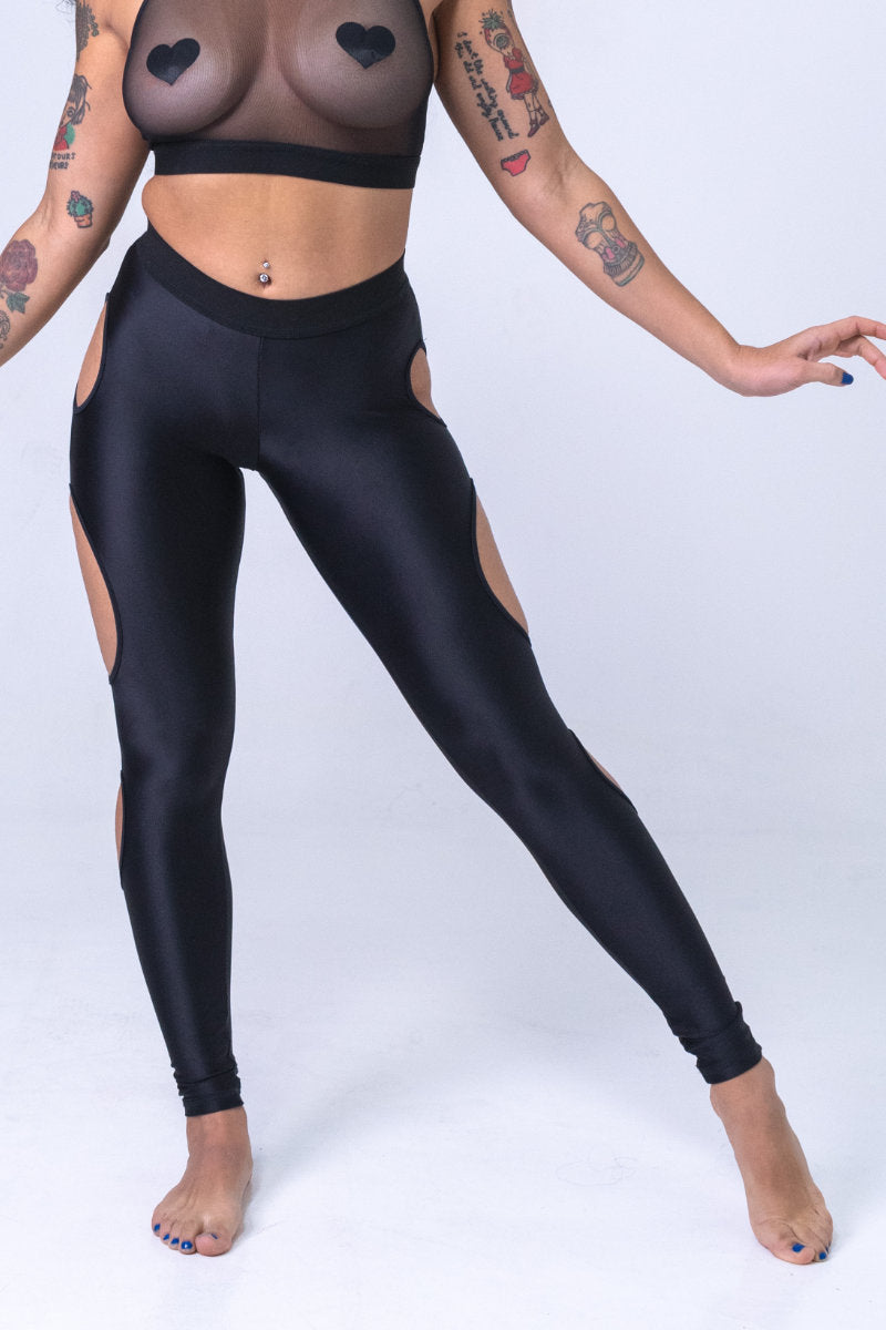 Sorte Hard to Handle Leggings - Black