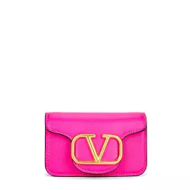 Vlogo Loco Micro Shoulder Bag, PP Pink