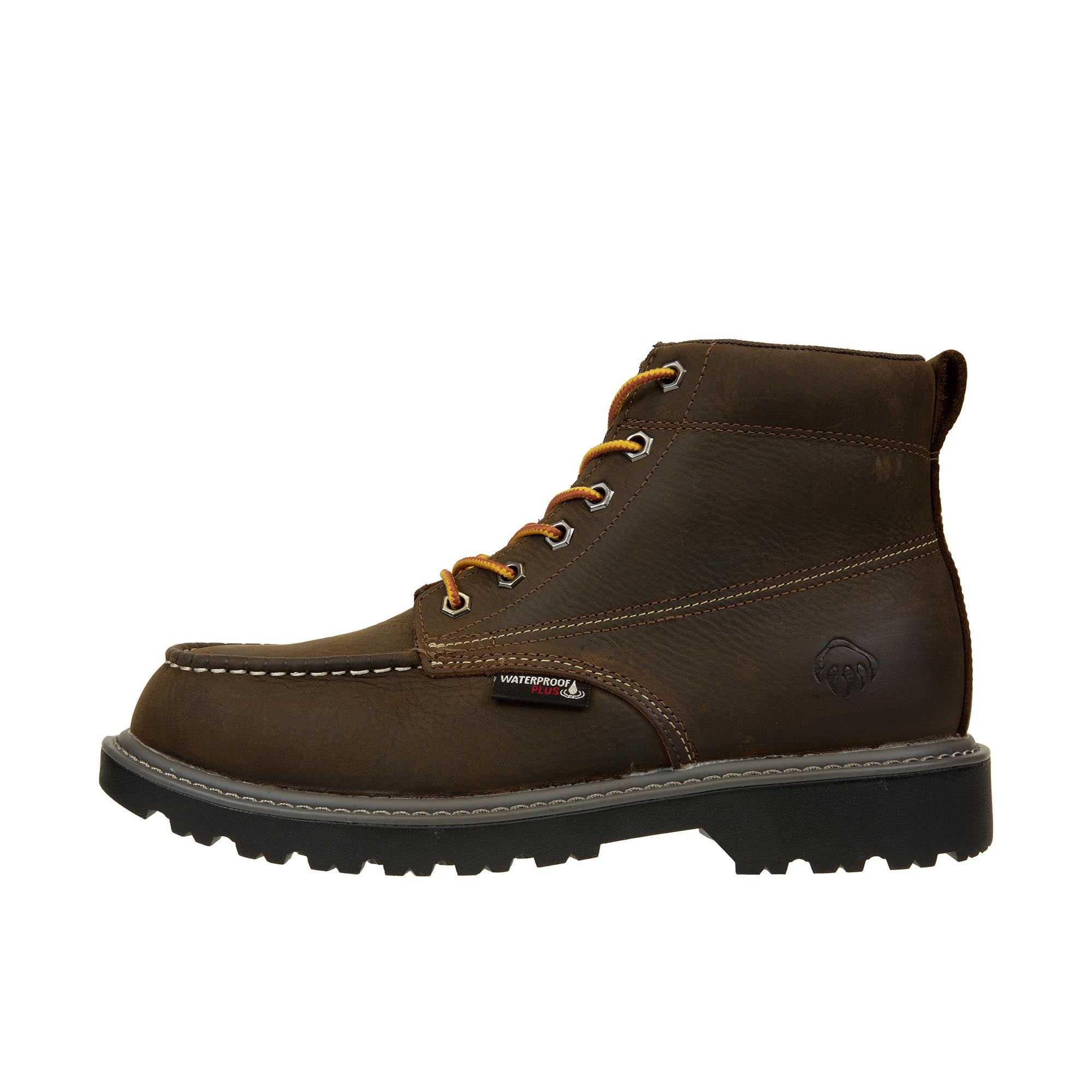 Wolverine Floorhand Moc Toe Soft Toe Dark Coffee