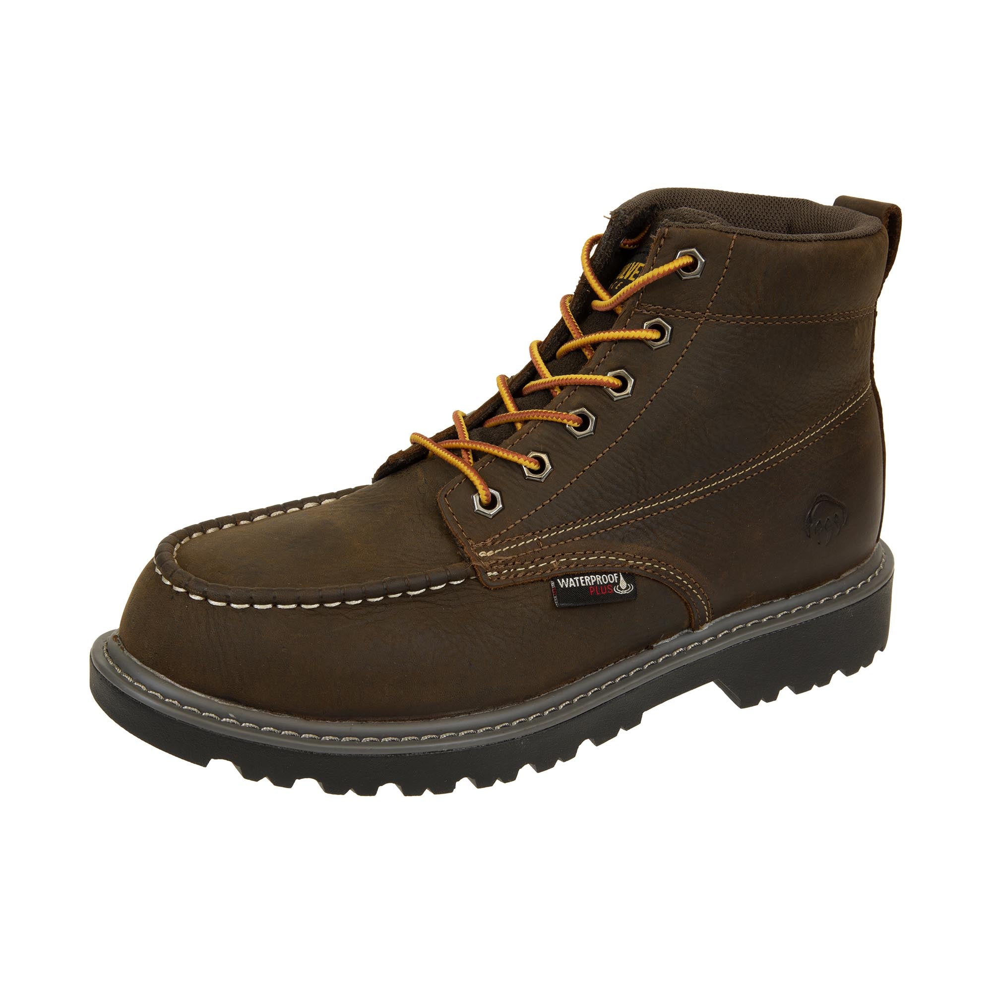 Wolverine Floorhand Moc Toe Soft Toe Dark Coffee