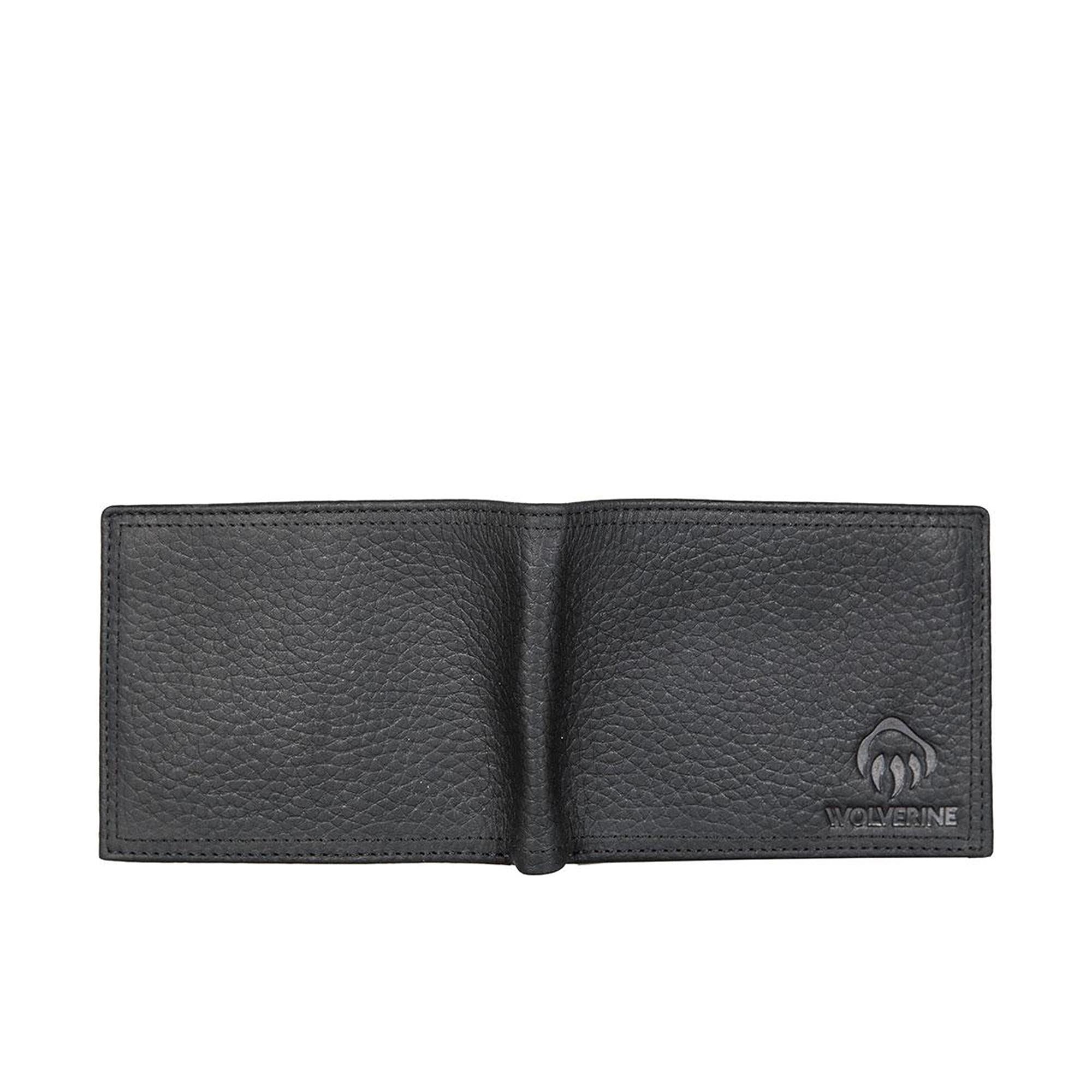 Wolverine Marquette Leather Bifold Wallet Black